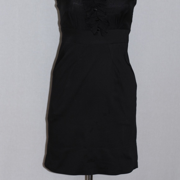 Black Ruffle Dress - Picture 9 of 9